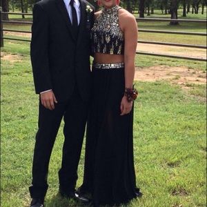 Woman's prom dress